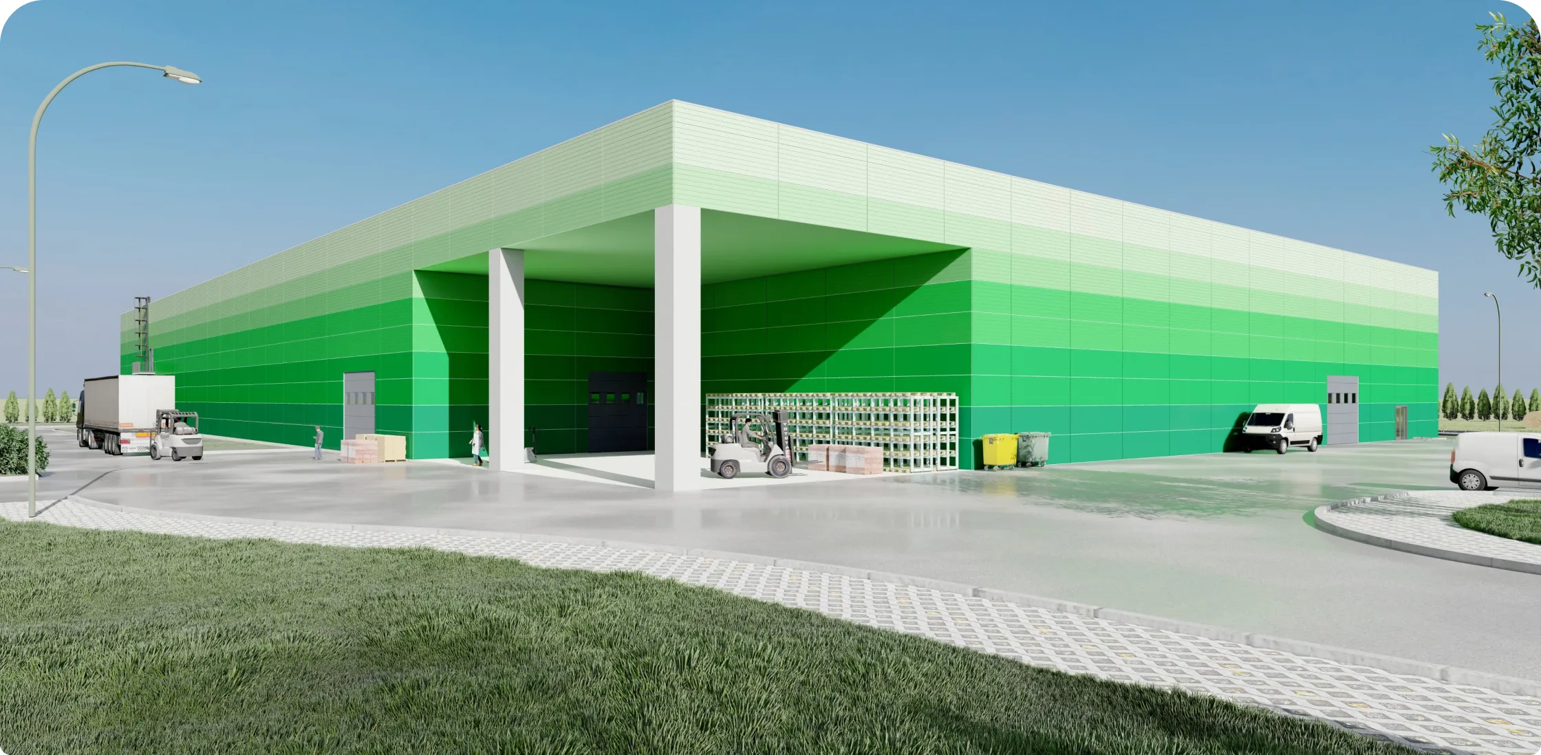 Logistic and distribution centre in Požega